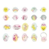 20 Anillos Ajustables de Unicornio
