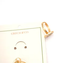 2 Anillos Esmaltados Enamel Ying Yang+Peace sign