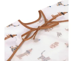 2 Baberos con Mangas Little Mateys Royal Blue