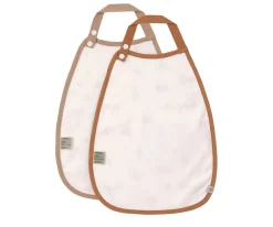 2 Baberos Impermeables Extra Grandes Little Mateys Royal Blue