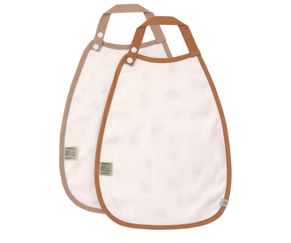 2 Baberos Impermeables Extra Grandes Little Mateys Royal Blue