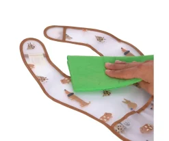 2 Baberos Impermeables Little Mateys Royal Blue