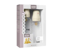 2 Biberones Plástico BIBS Látex Ivory 150/270 ml