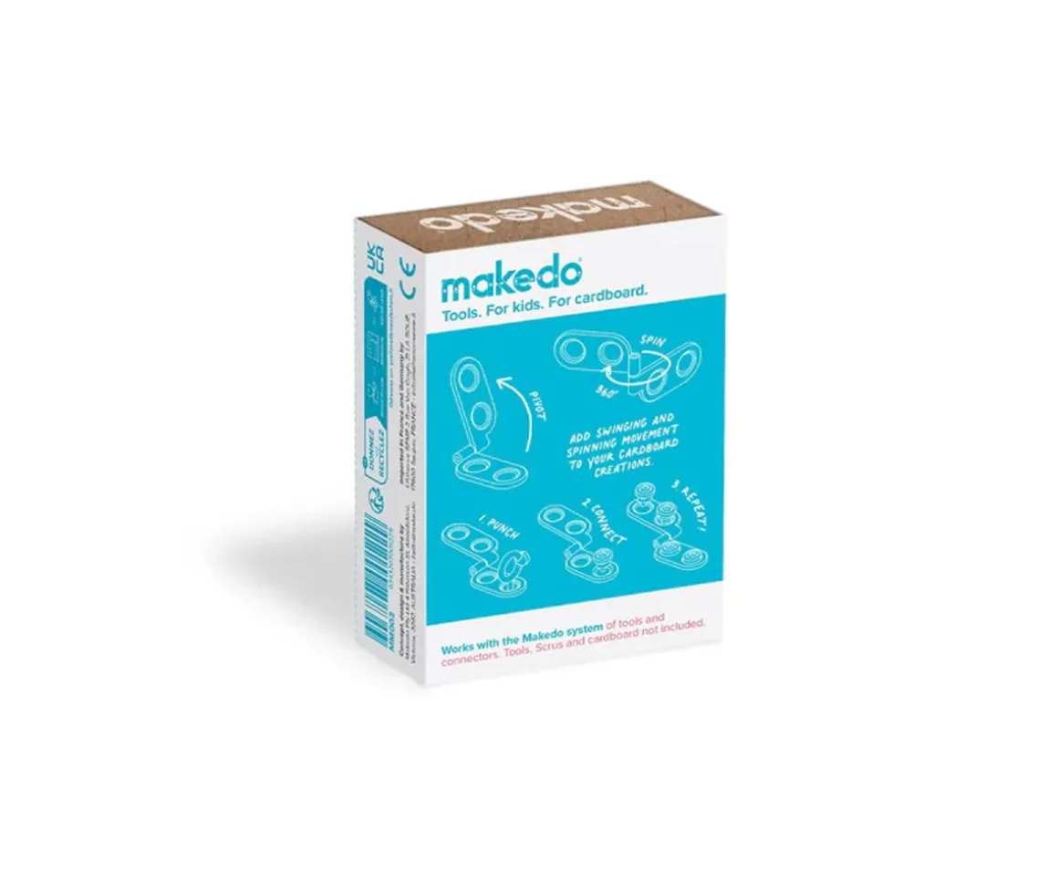 6 Bisagras Giratorias