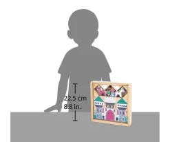 37 Bloques de Madera Reino Encantado Roads