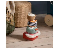 4 Bloques Sensoriales Blanditos Apilables Wildlife