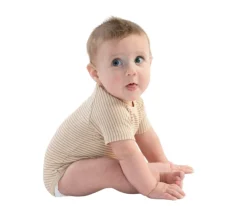 2 Body Bebé (0-36meses) Manga Corta 4 Season Brown