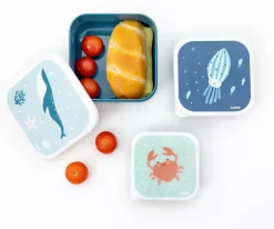 3 Cajas Almuerzo Animal Friends