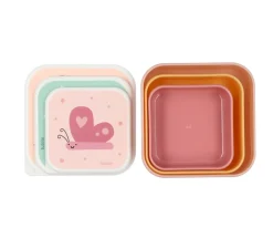 3 Cajas Almuerzo Bugs