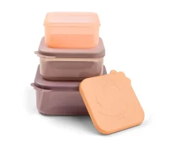 3 Cajitas Almuerzo Deer Friends Powder