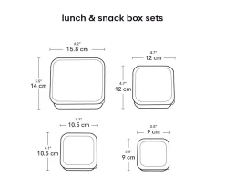 4 Cajitas Almuerzo y Snacks Pirates