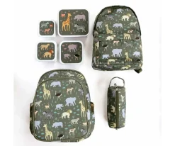 4 Cajitas Almuerzo y Snacks Savanna