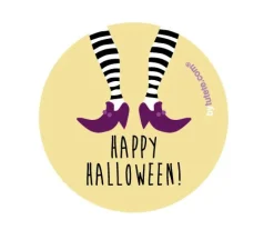 1 Chapa Halloween Brujita