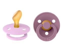 2 Chupetes BIBS Colour Anatómica Violet Sky/Mauve