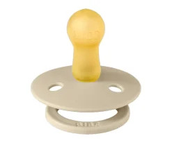 2 Chupetes BIBS Colour Round Vainilla/Iron