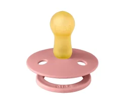 2 Chupetes BIBS Colour Round Dusty Pink/Elderberry