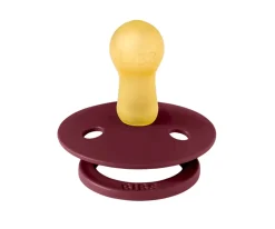 2 Chupetes BIBS Colour Round Dusty Pink/Elderberry