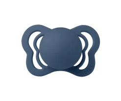 2 Chupetes BIBS Couture Cloud/Steel Blue Silicona