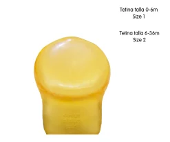 2 Chupetes BIBS Couture Haze/Blossom Látex