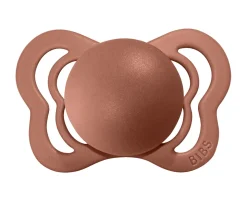 2 Chupetes BIBS Couture Peach/Woodchuck Látex