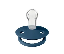 2 Chupetes BIBS De Lux Dusty Blue/Steel Blue Silicona