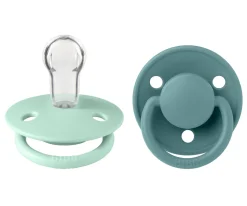 2 Chupetes BIBS De Lux Nordic Mint/Island Sea Silicona