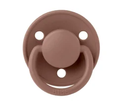 2 Chupetes BIBS De Lux Woodchuck/Blush Silicona
