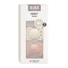 2 Chupetes BIBS Infinity Anatómica Ivory/Blossom