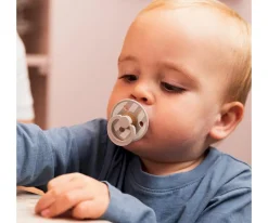 2 Chupetes BIBS Studio Colour Round Block Sand Mix