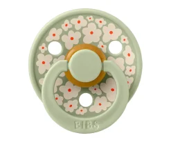 2 Chupetes BIBS Studio Colour Round Jasmine Sage Mix