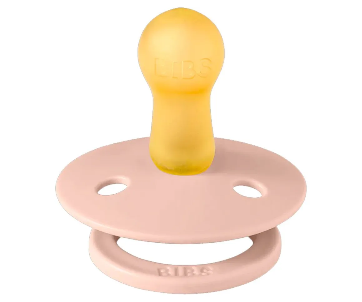 2 Chupetes BIBS Studio Colour Round Jasmine Blush Mix