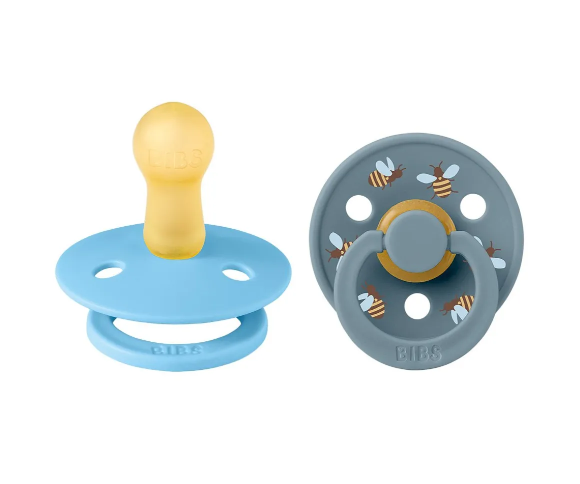 2 Chupetes BIBS Studio Colour Round Bumblebee Breeze Mix