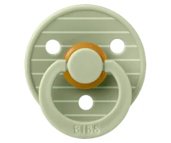 2 Chupetes BIBS Studio Colour Round Pin Sage Mix