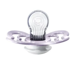 2 Chupetes BIBS Supreme Heather/Dusky Lilac Silicona