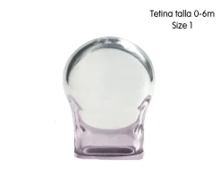 2 Chupetes BIBS Supreme Heather/Dusky Lilac Silicona