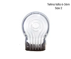 2 Chupetes BIBS Supreme Heather/Dusky Lilac Silicona