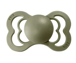 2 Chupetes BIBS Supreme Honey Bee/Olive Silicona