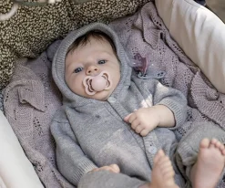 2 Chupetes BIBS Supreme Honey Bee/Olive Silicona