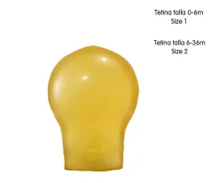 2 Chupetes BIBS Supreme Mustard/Petrol Látex