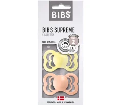 2 Chupetes BIBS Supreme Sunset/Sunshine Silicona
