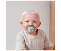 2 Chupetes LOVI Day&Night Azul