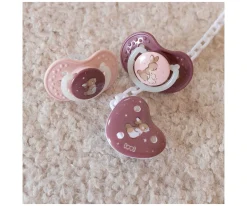 2 Chupetes LOVI Day&Night Rosa