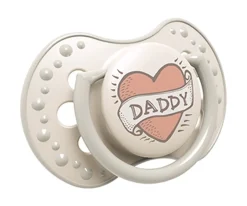 2 Chupetes Lovi "I Love"