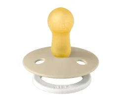 2 Chupetes Nocturnos BIBS Colour Round Vainilla/Blush