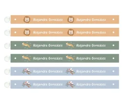 6 Cintas para Colgar Ropa Savannah Personalizables