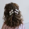4 Clips de Lazos Floral