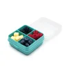 4 Compartimentos Snackle Box Petite Azul
