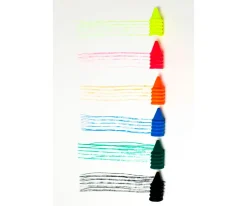 6 Crayones de Dedo Omy