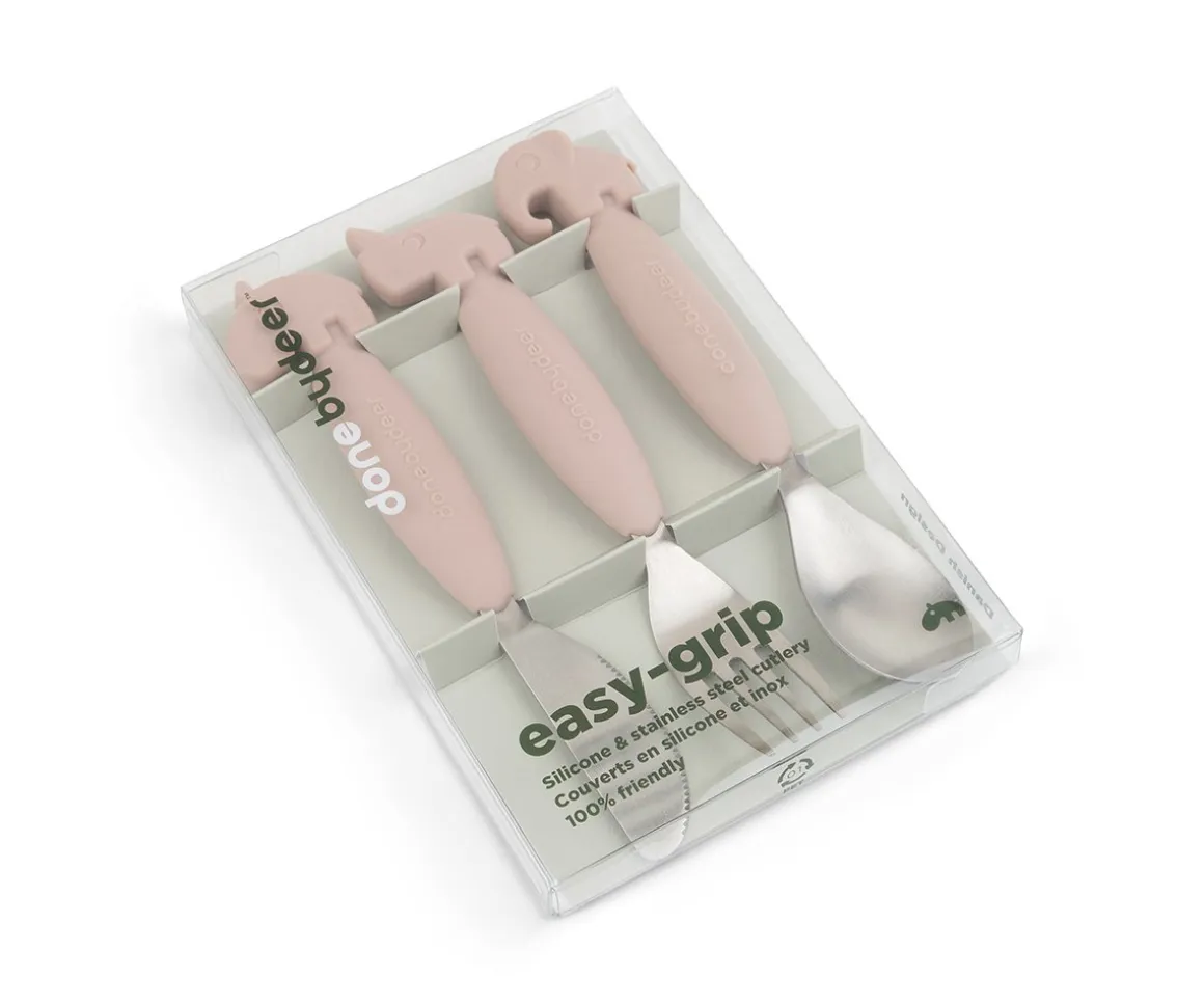 3 Cubiertos Antideslizantes Deer Friends Powder