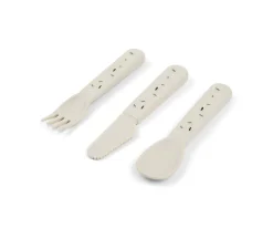 3 Cubiertos Confetti Sand